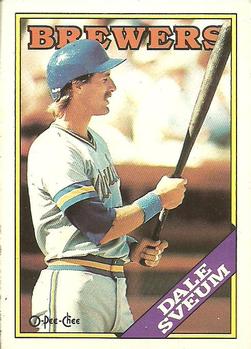 1988 O-Pee-Chee Baseball Cards 081      Dale Sveum